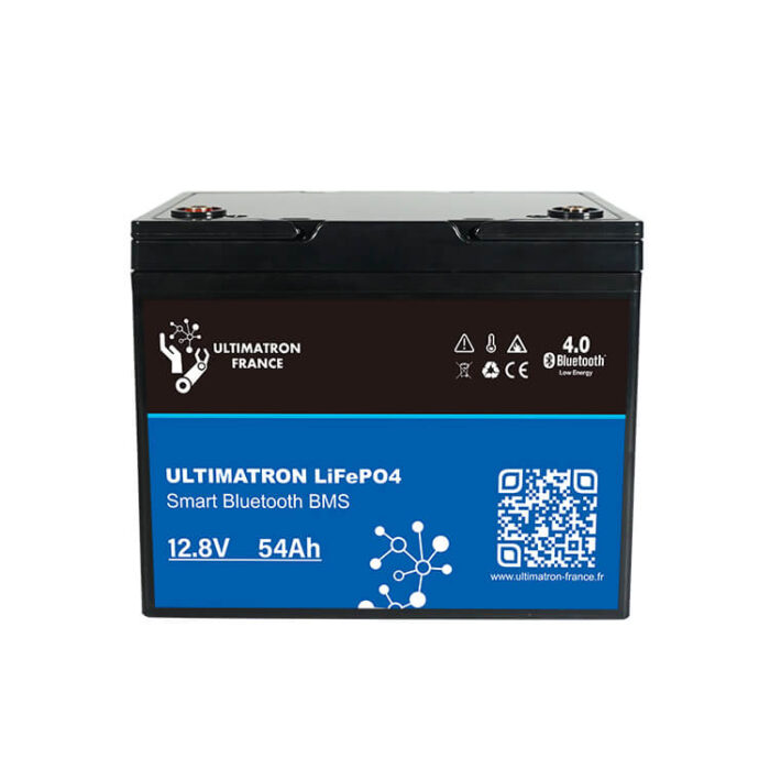 Liitiumaku ULTIMATRON LiFePO4 Smart BMS 12.8V 54Ah