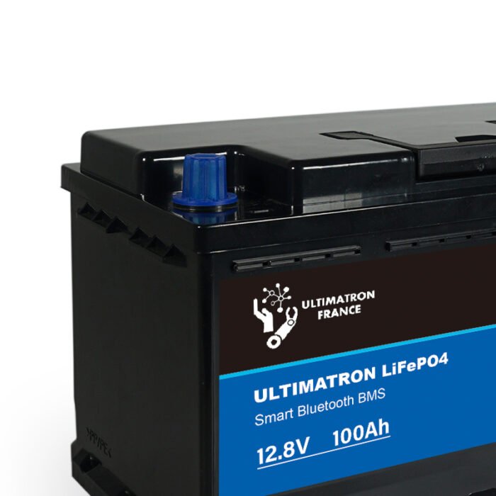 Liitiumaku ULTIMATRON LiFePO4 Smart BMS 12.8V 100Ah Underseat
