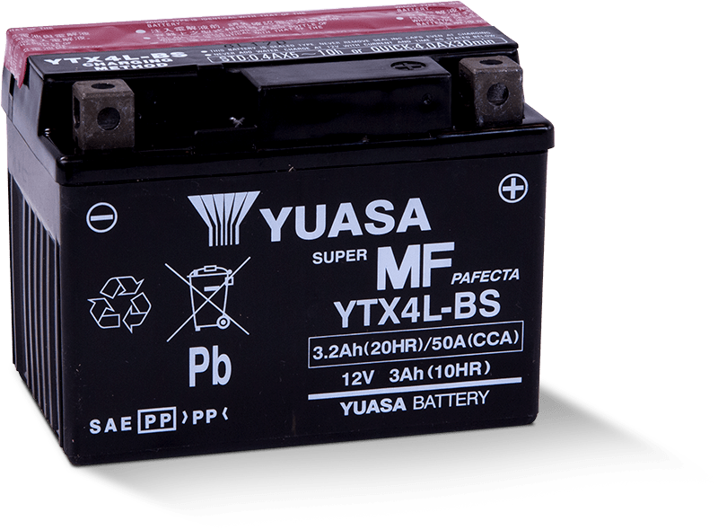 MOTO YUASA YTX4L-BS MF CP