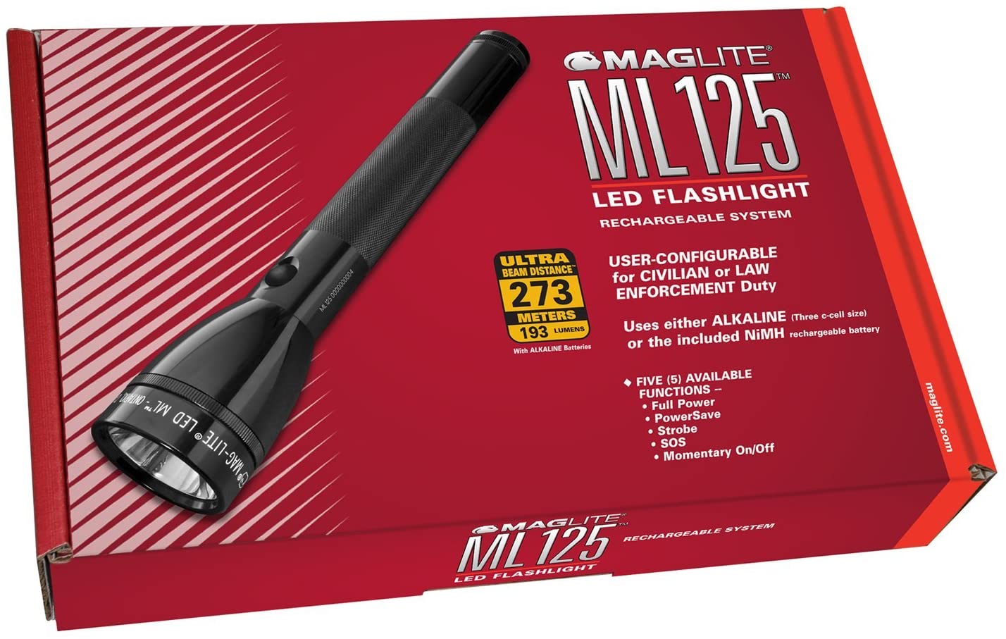 LAMP MAGLITE ML125 laetav (kompl)
