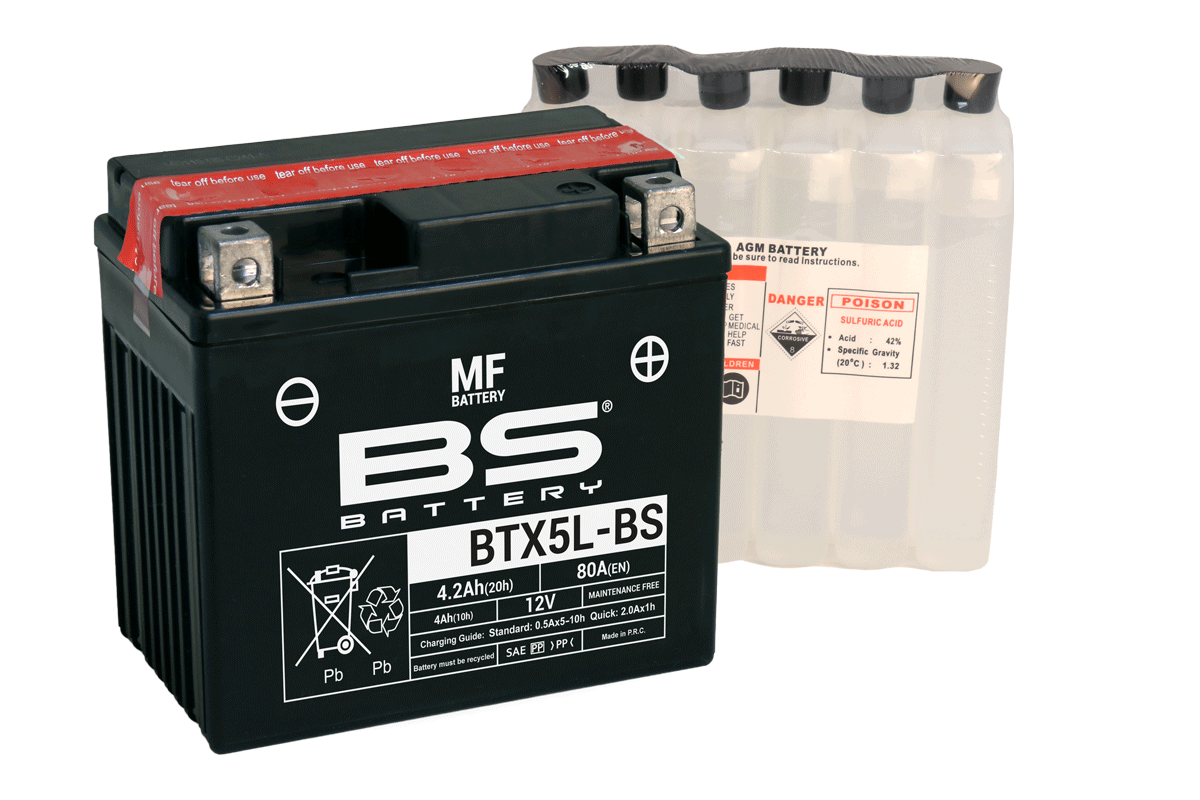 Motoaku BS MF YTX5L-BS