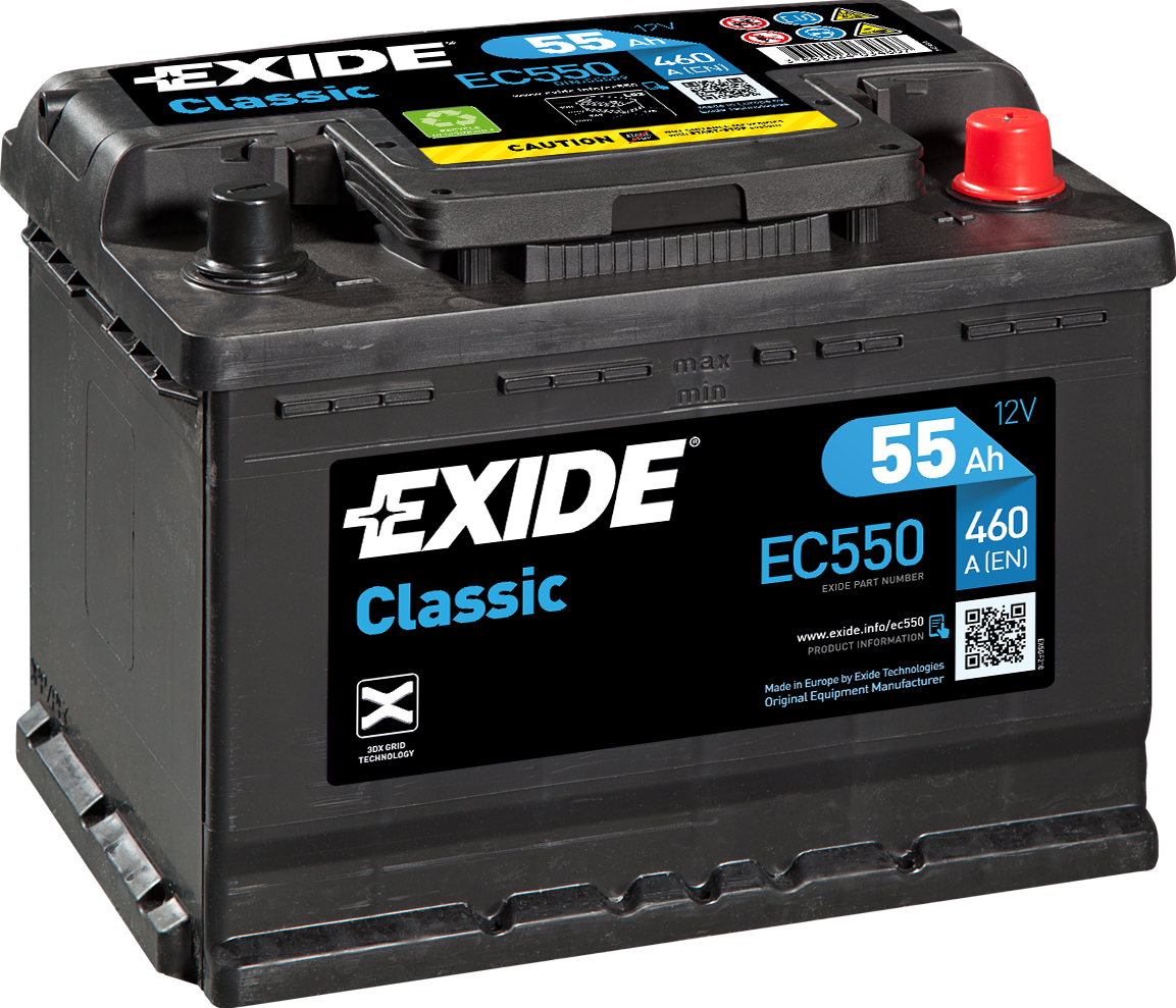 EXIDE EA640 PREMIUM 64Ah Carbon Boost - Akuladu - Akud ja Patareid